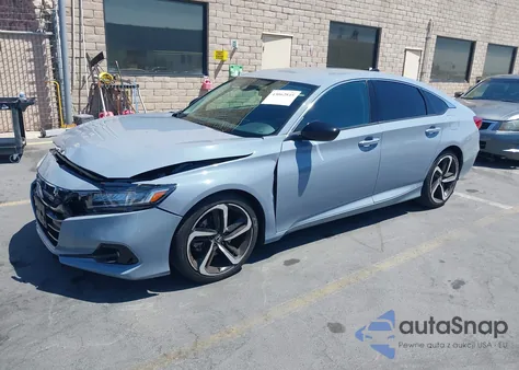 2021 Honda Accord Sport Special Edition z USA, uszkodzony, nr VIN 1HGCV1F48MA118491